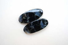 画像をギャラリービューアに読み込む, (No.3-20)上質 ピーターサイト ペア 穴あり ルース カボション(裏フラット)