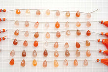 画像をギャラリービューアに読み込む, レッドクォーツ アンフィボールインクォーツ ファセットドロップ