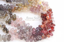 画像をギャラリービューアに読み込む, (半連/1連)宝石質 マルチカラー スピネル 42cm ファセットドロップ