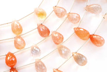 画像をギャラリービューアに読み込む, レッドクォーツ アンフィボールインクォーツ ファセットドロップ