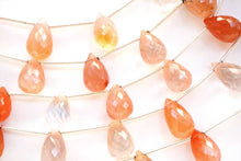 画像をギャラリービューアに読み込む, レッドクォーツ アンフィボールインクォーツ ファセットドロップ