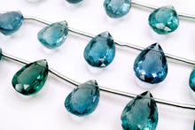 Load image into Gallery viewer, (Half Strand/1 Strand) High Quality Large Green Onyx Flat Chandelier Cut Micro Cut