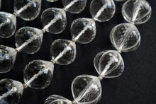 Load image into Gallery viewer, (No.1-2)宝石質 ロック・クリスタル マイクロカット ポインテッドオニオン