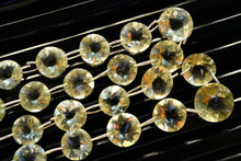 Load image into Gallery viewer, (10) High Quality Smoky Quartz Lozenge Carving Beads Rhombus