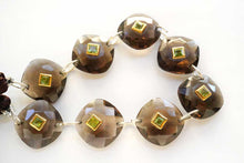 Load image into Gallery viewer, (Half Strand/1 Strand) High Quality Large Green Onyx Flat Chandelier Cut Micro Cut