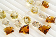 Load image into Gallery viewer, (2列6pc/1連24pc)ミックスストーン ダブルホール ルースカット