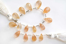 画像をギャラリービューアに読み込む, コッパー〜ブラウンルチルインクォーツ ファセット ドロップ