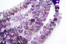 Load image into Gallery viewer, (No.1/2)宝石質 アメシスト ファセットドロップ 訳あり
