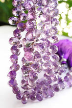 Load image into Gallery viewer, (No.1/2)宝石質 アメシスト ファセットドロップ 訳あり