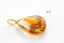 画像をギャラリービューアに読み込む, (#18-29)宝石質 ジェムストーン ヴェルメイユ 銀製+K18GP ペンダント