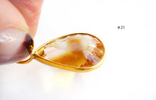 画像をギャラリービューアに読み込む, (#18-29)宝石質 ジェムストーン ヴェルメイユ 銀製+K18GP ペンダント