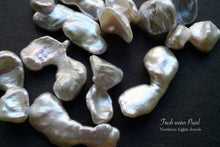 Load image into Gallery viewer, (No.1-2)上質 淡水パール 無核 ツインズ バロック