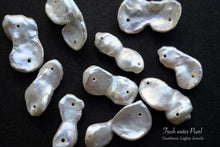 Load image into Gallery viewer, (No.1-2)上質 淡水パール 無核 ツインズ バロック