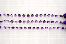 Load image into Gallery viewer, アフリカンアメシスト ダブルホール ルースカット クッション