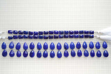 画像をギャラリービューアに読み込む, 宝石質 ラピスラズリ マイクロカット ファセットレクタングル チクレット