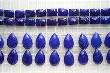 画像をギャラリービューアに読み込む, (2pc/16pc)宝石質 ラピスラズリ マイクロカット ファセットペアシェイプ