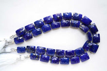 画像をギャラリービューアに読み込む, 宝石質 ラピスラズリ マイクロカット ファセットレクタングル チクレット