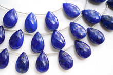 画像をギャラリービューアに読み込む, (2pc/16pc)宝石質 ラピスラズリ マイクロカット ファセットペアシェイプ