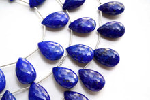 画像をギャラリービューアに読み込む, (2pc/16pc)宝石質 ラピスラズリ マイクロカット ファセットペアシェイプ
