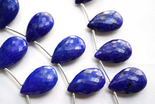 画像をギャラリービューアに読み込む, (2pc/16pc)宝石質 ラピスラズリ マイクロカット ファセットペアシェイプ