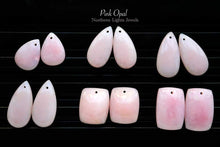 画像をギャラリービューアに読み込む, (No.11-16)宝石質 ピンクオパール ペア カボション