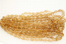 画像をギャラリービューアに読み込む, (半連/1連)ビアクォーツ コンケーブカット ハニカム ドロップ