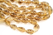 画像をギャラリービューアに読み込む, (半連/1連)ビアクォーツ コンケーブカット ハニカム ドロップ