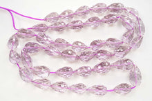 Load image into Gallery viewer, (半連/1連)ピンクアメシスト コンケーブカット ハニカム ドロップ