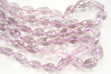 Load image into Gallery viewer, (半連/1連)ピンクアメシスト コンケーブカット ハニカム ドロップ