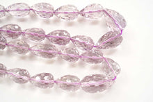Load image into Gallery viewer, (半連/1連)ピンクアメシスト コンケーブカット ハニカム ドロップ