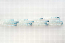 画像をギャラリービューアに読み込む, (半連/1連)サンタマリアカラー アクアマリン ボタンカット