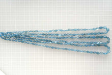 画像をギャラリービューアに読み込む, (半連/1連)サンタマリアカラー アクアマリン スムースオーバル