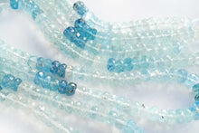 画像をギャラリービューアに読み込む, (半連/1連)サンタマリアカラー アクアマリン ボタンカット