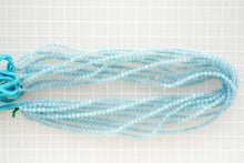 Load image into Gallery viewer, (150 grains per row) High quality rose quartz, small round cut, 2.5mm ball cut