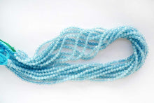 Load image into Gallery viewer, (150 grains per row) High quality rose quartz, small round cut, 2.5mm ball cut