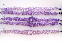 画像をギャラリービューアに読み込む, (No.1-3)高品質 アメシスト 20cm ファセット ドロップ