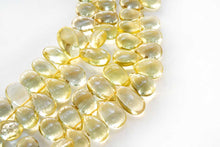 Load image into Gallery viewer, (ペアシェイプ/ドロップ)宝石質 レモンクォーツ スムース