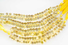 Load image into Gallery viewer, (ペアシェイプ/ドロップ)宝石質 レモンクォーツ スムース