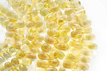 Load image into Gallery viewer, (ペアシェイプ/ドロップ)宝石質 レモンクォーツ スムース