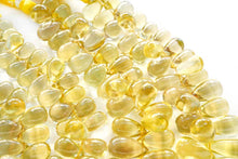 Load image into Gallery viewer, (ペアシェイプ/ドロップ)宝石質 レモンクォーツ スムース