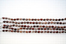 Load image into Gallery viewer, (半連/1連)高品質 クレイジーレース ジャスパー ファセットオーバル マイクロカット