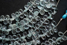 画像をギャラリービューアに読み込む, (アイシー/クリア)アクアマリン スムース ペアシェイプ