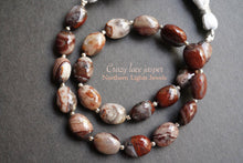 Load image into Gallery viewer, (半連/1連)高品質 クレイジーレース ジャスパー ファセットオーバル マイクロカット