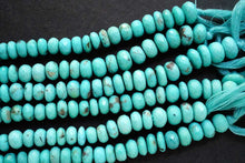 Load image into Gallery viewer, 上質 アリゾナ産 ターコイズ 28cm ファセット ロンデル