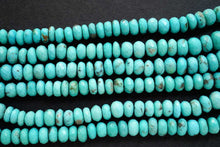 Load image into Gallery viewer, 上質 アリゾナ産 ターコイズ 28cm ファセット ロンデル