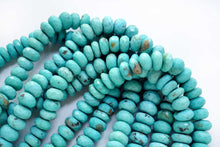 Load image into Gallery viewer, 上質 アリゾナ産 ターコイズ 28cm ファセット ロンデル