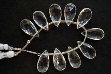 Load image into Gallery viewer, (17-18 grains per row) Himalayan Ice Crystal Faceted Fancy Cut