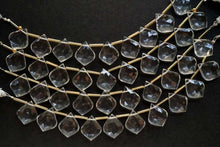 画像をギャラリービューアに読み込む, (2pc/10pc)ヒマラヤ産 水晶 クリスタル ファセット リーフシェイプ