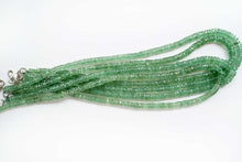 Load image into Gallery viewer, (1/2本、1本)上質 グリーンカイヤナイト ネックレス 40cm ファセットヘイシ/ディスク
