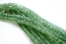 Load image into Gallery viewer, (1/2本、1本)上質 グリーンカイヤナイト ネックレス 40cm ファセットヘイシ/ディスク